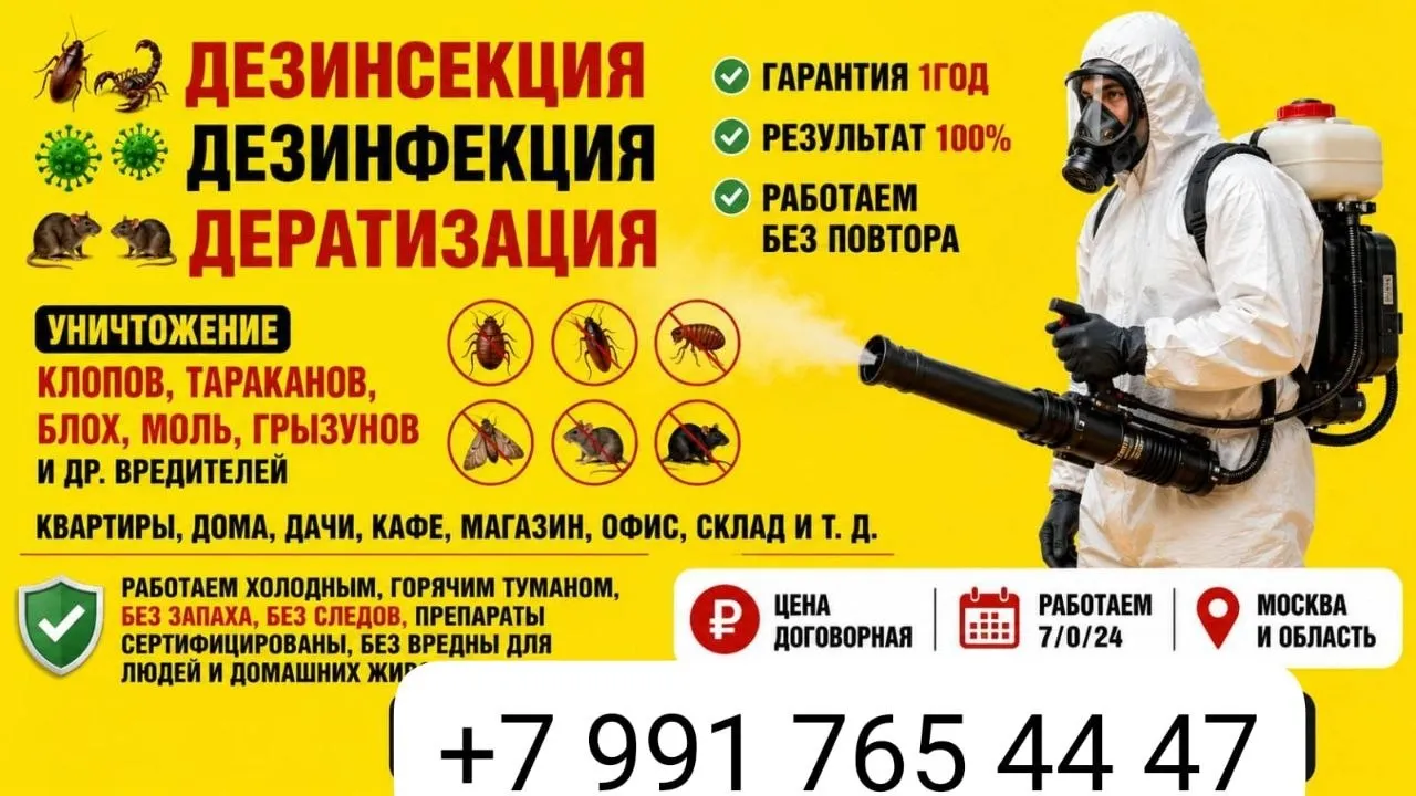 🚫🇷🇺 УНИЧТОЖАЕМ ТАРАКАНОВ И КЛОПОВ! (100%