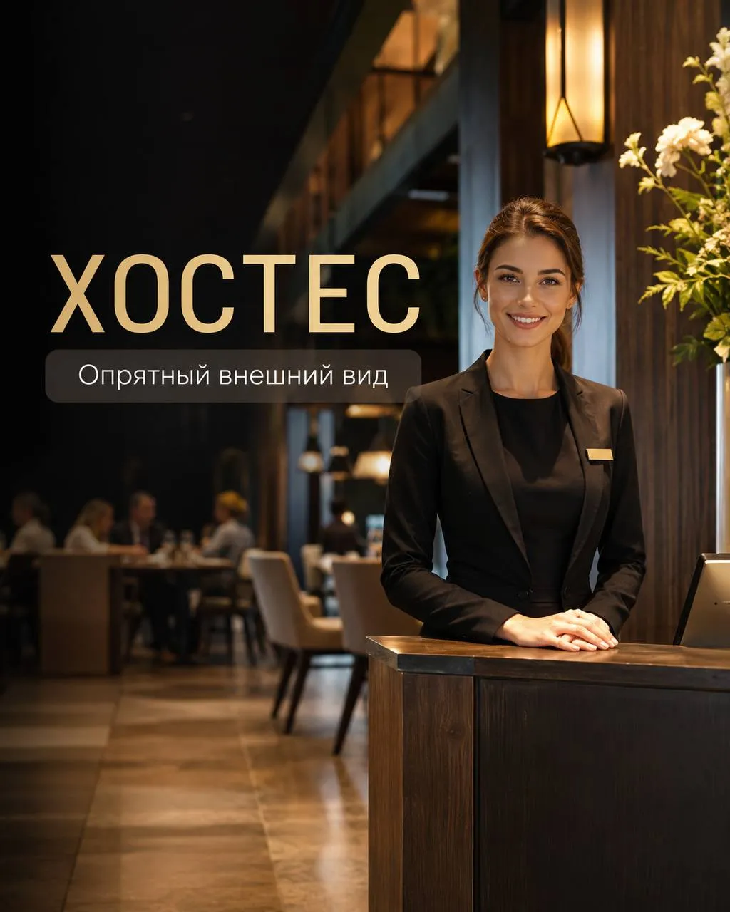 **ХОСТЕС** **От 5 000₽/смена** __Гранд Урюк__