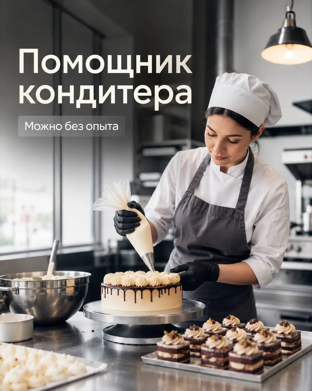 **ПОМОЩНИК КОНДИТЕРА** **84 750₽ - 105